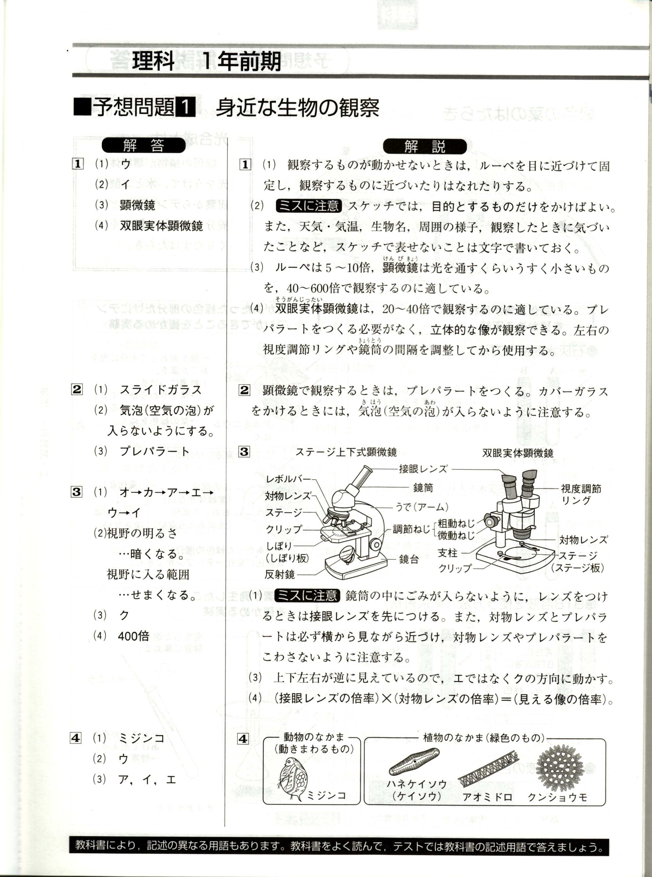 中学ポピー定期テスト予想問題集 的中率高い教材で成績アップ